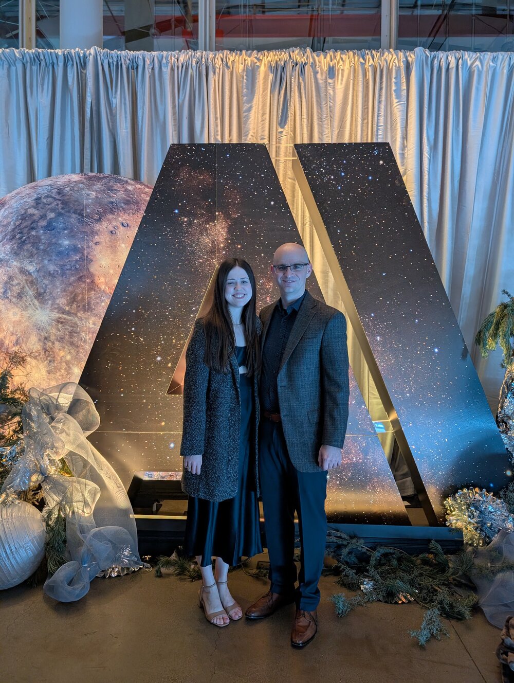 Back at the Anthropic holiday party