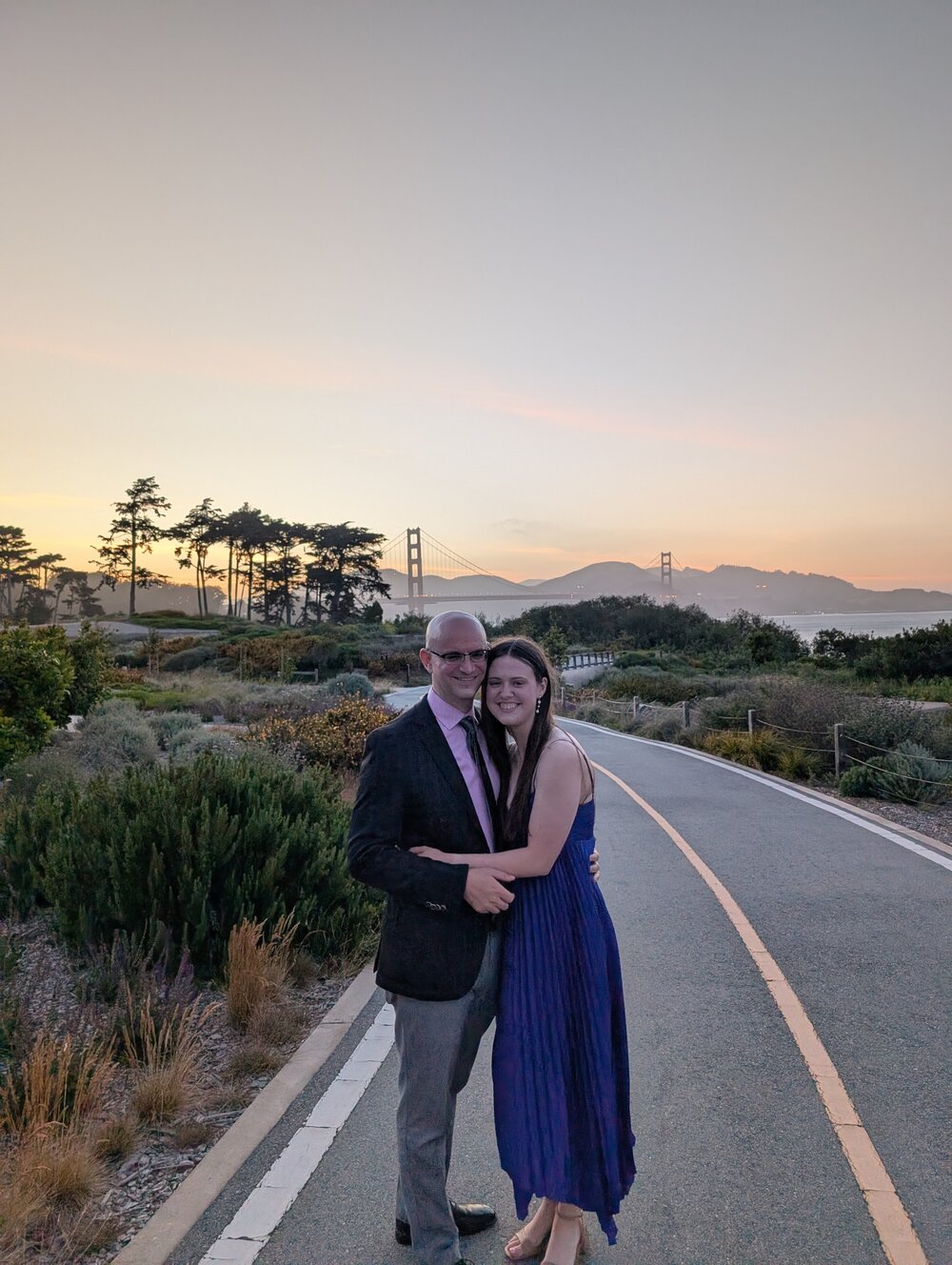 Our first wedding as a couple