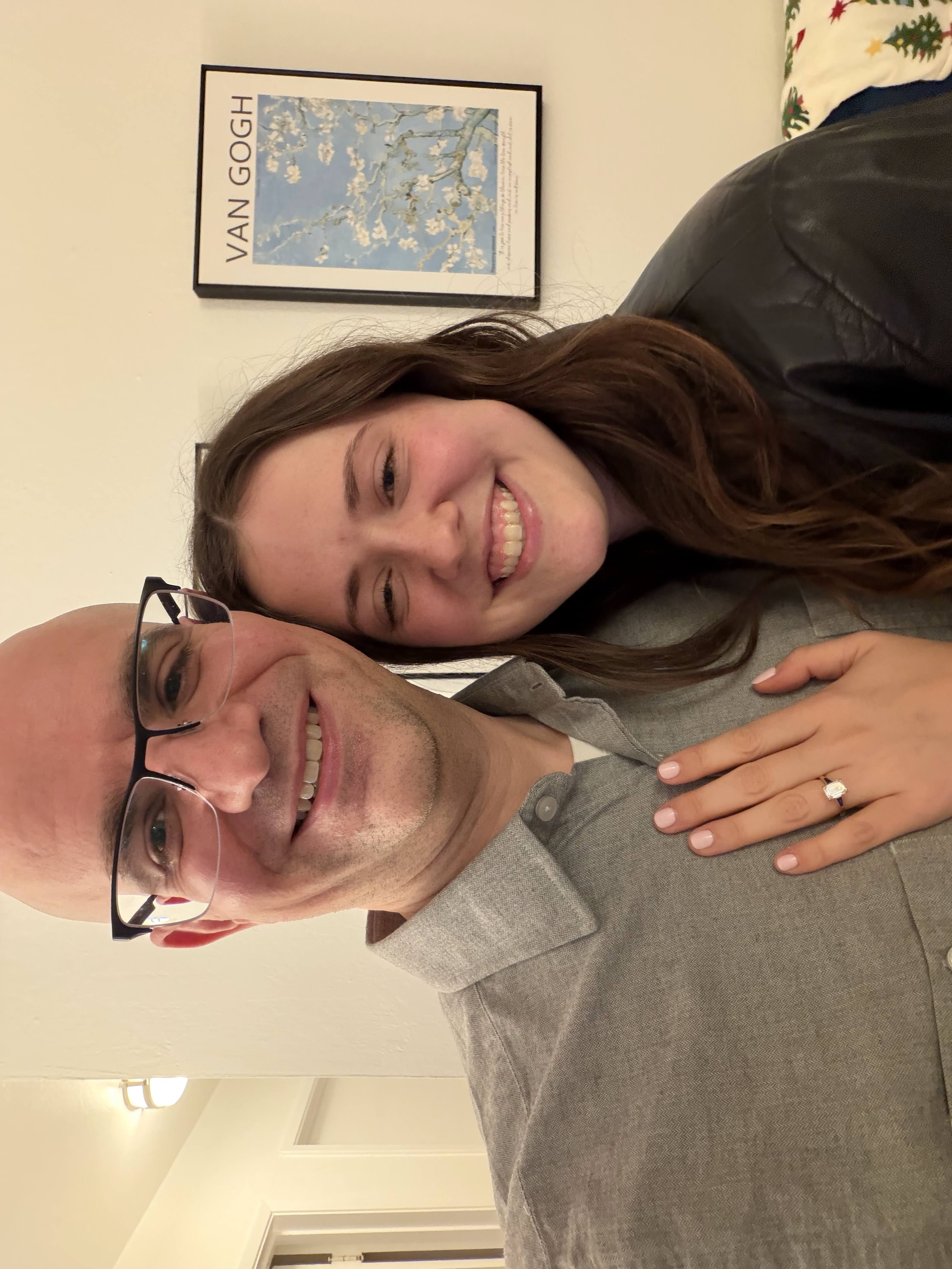 She said yes!