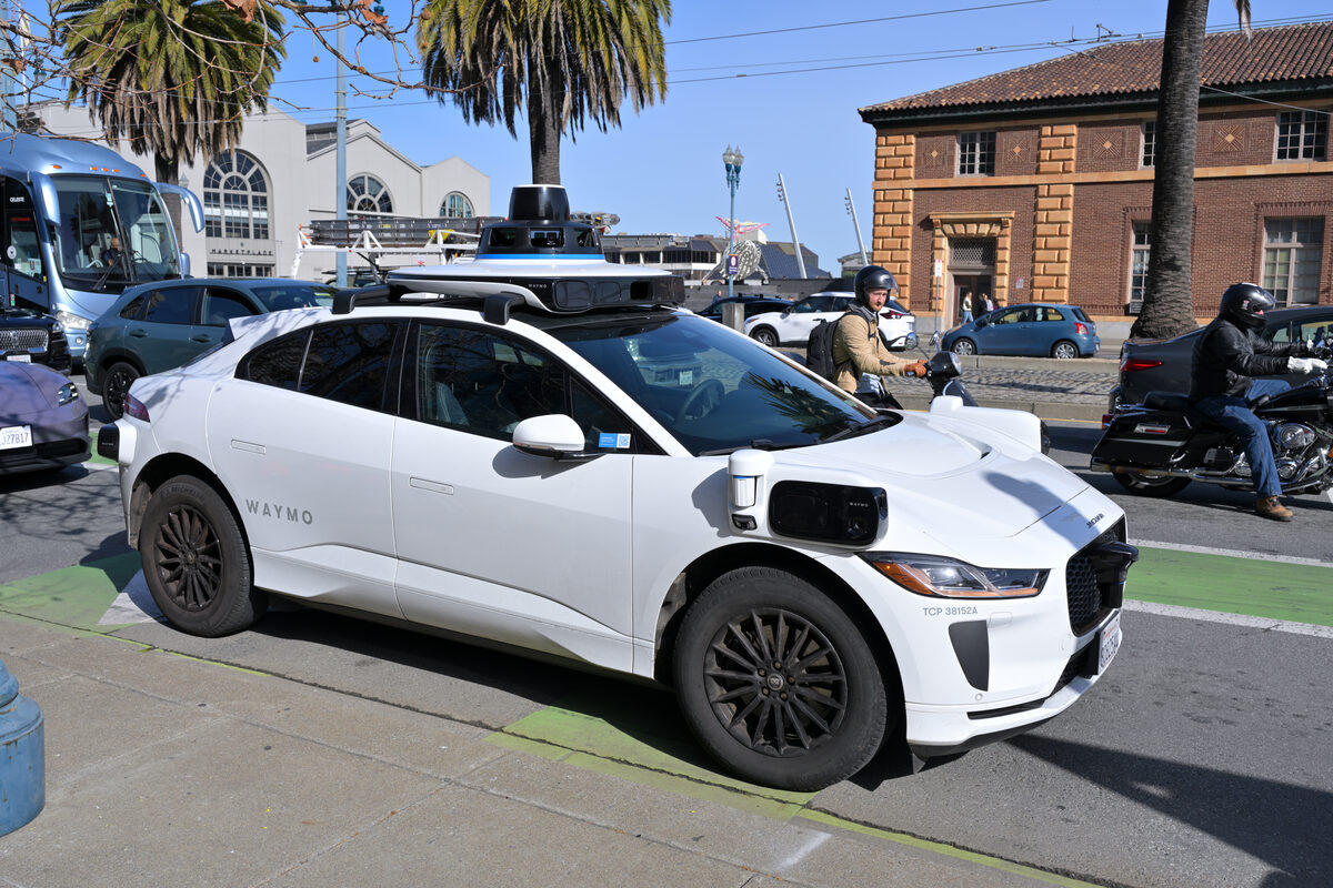 A Waymo in San Francisco